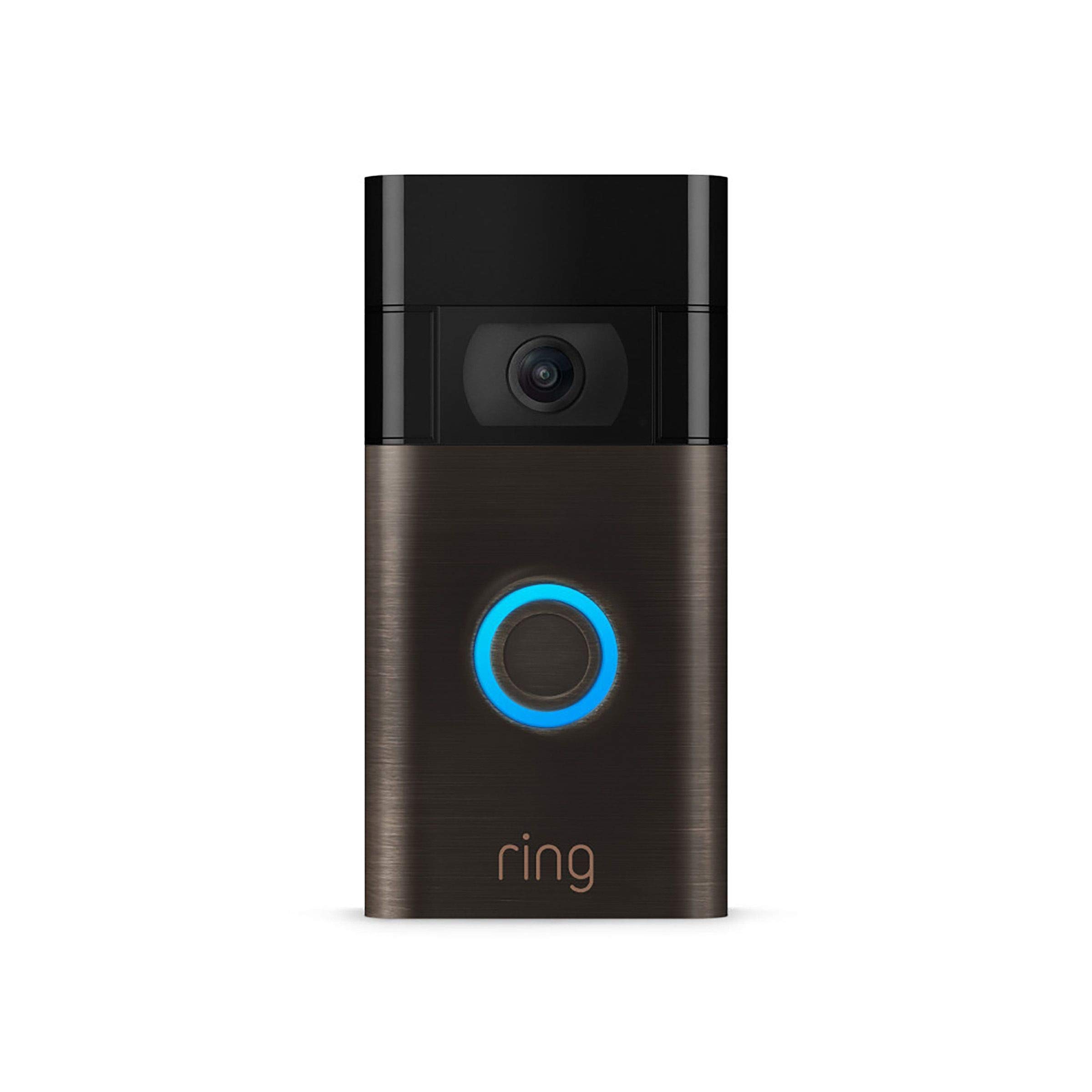Foto 2 pulgar | Timbre Con Vídeo 1080p Hd Con Detección De Movimiento, Color Bronce - Venta Internacional.