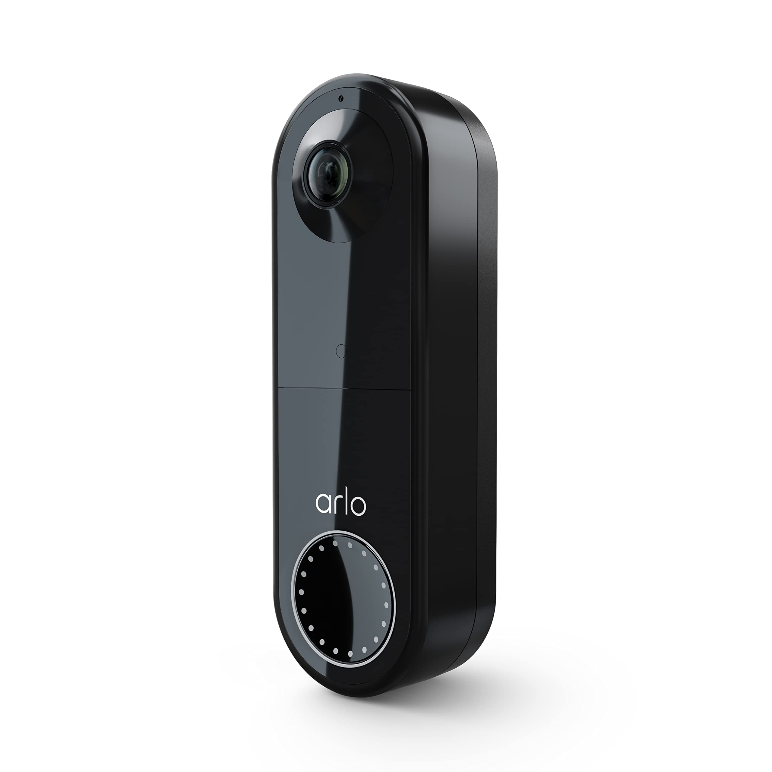 Timbre Con Vídeo Arlo Essential, Inalámbrico, Hd, Visión De 180°, Negro - Venta Internacional.