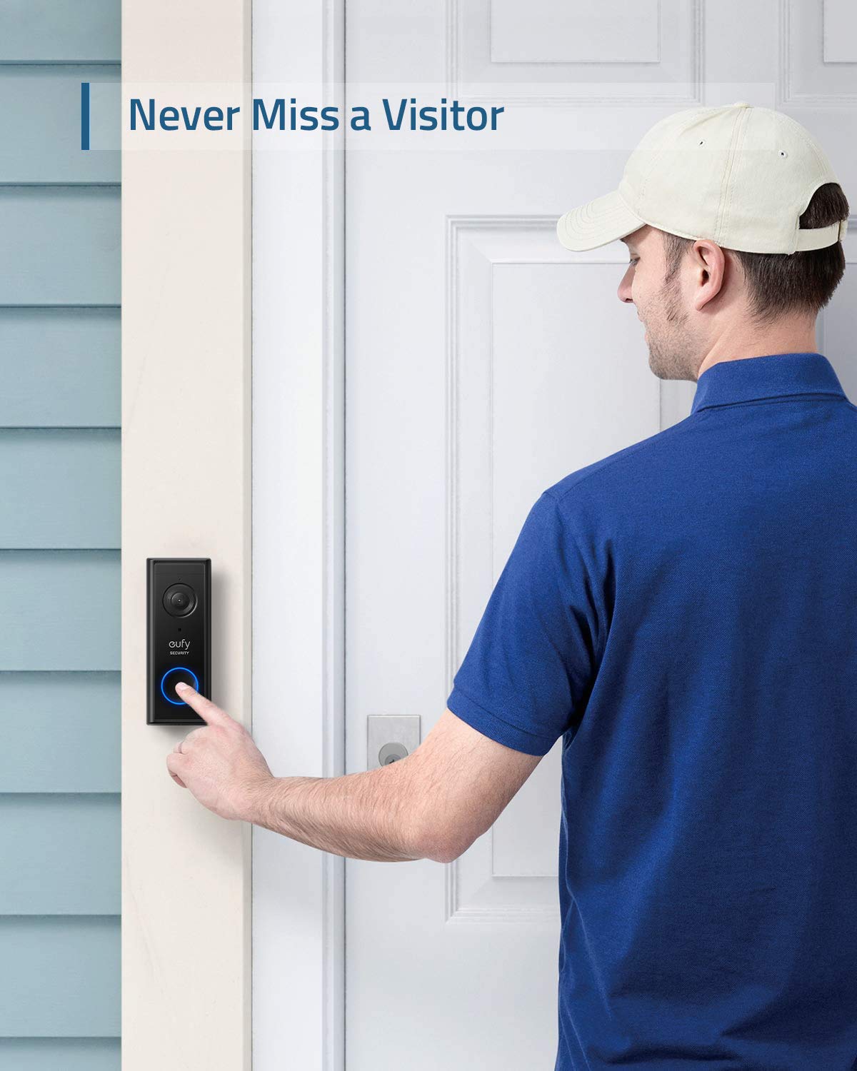 Foto 4 pulgar | Complemento De Timbre Con Vídeo De Seguridad Doorbell Chime Eufy Para 2k - Venta Internacional.