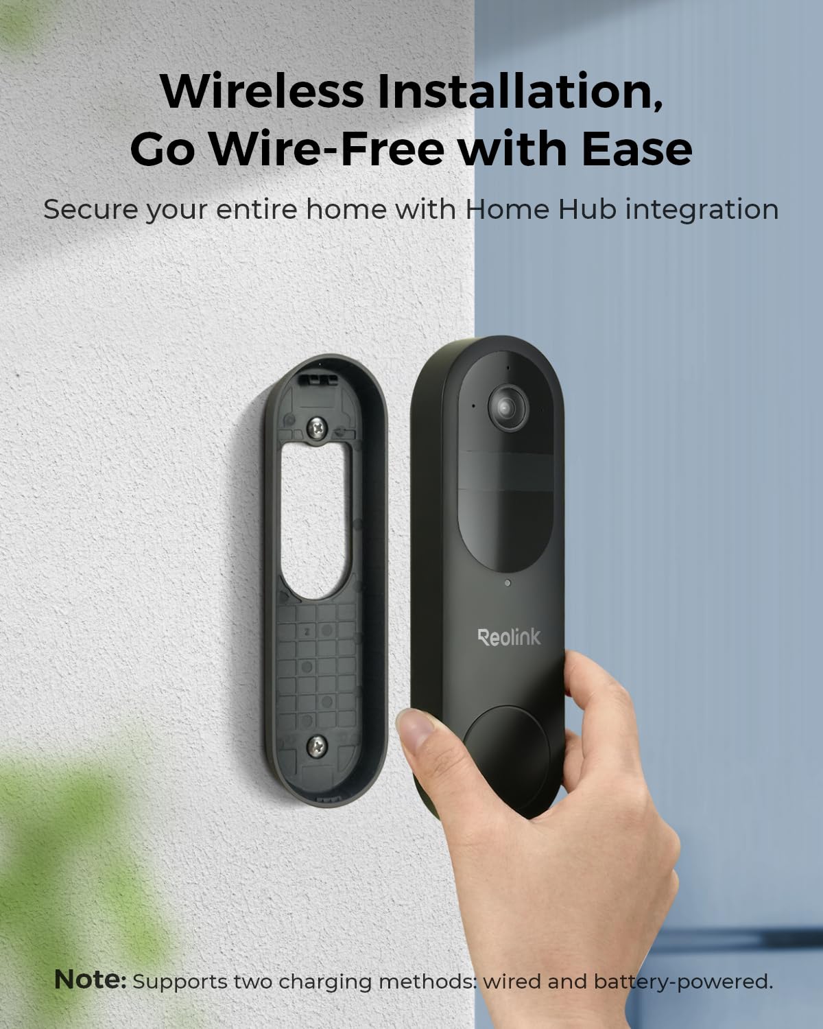 Foto 5 pulgar | Timbre Con Vídeo Reolink + Home Hub 2k Wifi Con Batería/cableado - Venta Internacional.