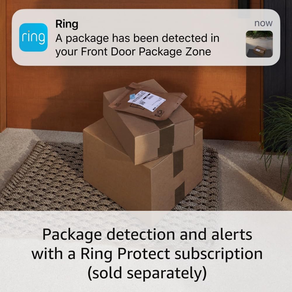 Foto 5 pulgar | Timbre Con Batería Ring Pro 2024 Con Vídeo Hd+ De 1536 P Y Alexa - Venta Internacional.