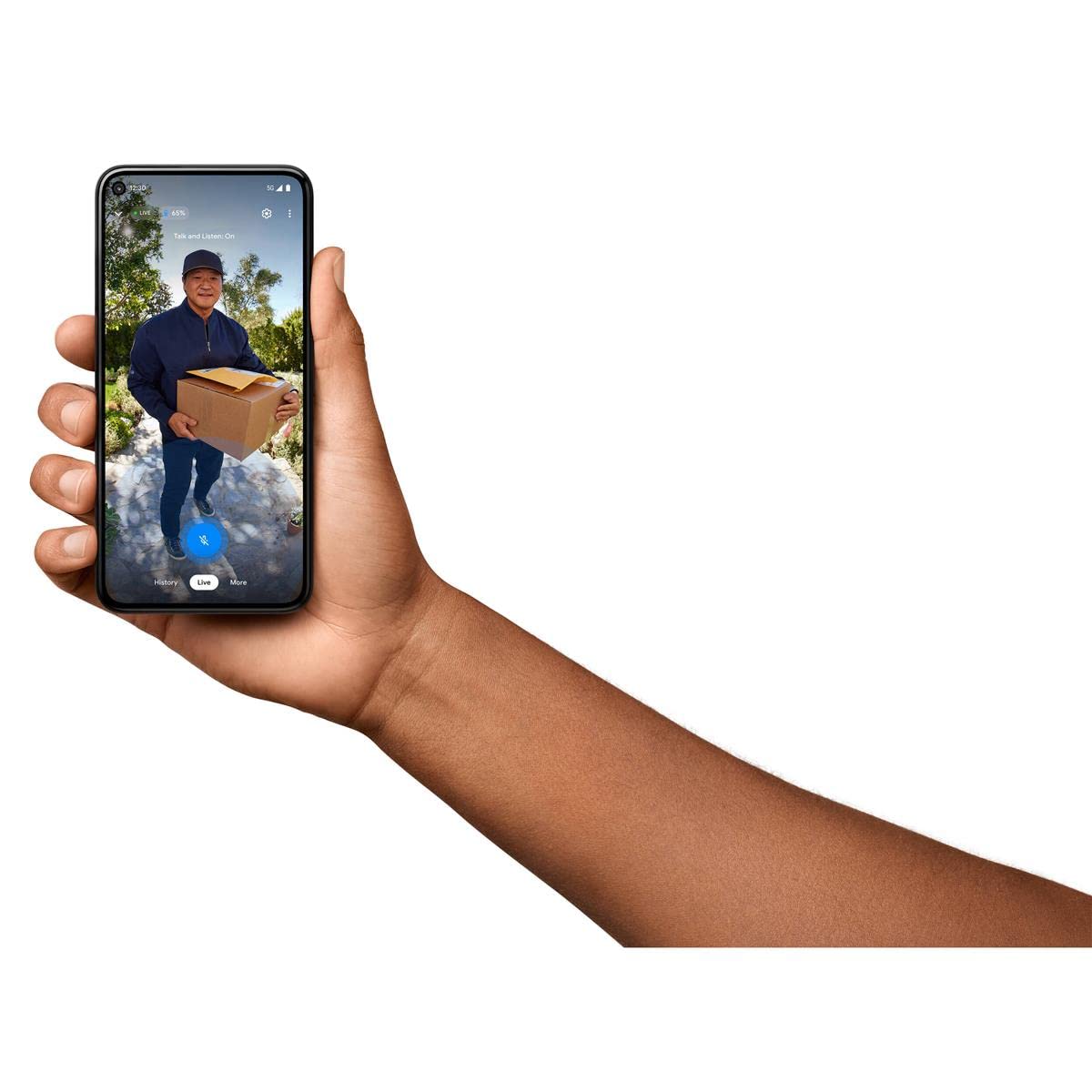 Foto 8 pulgar | Timbre Google Nest Battery Snow Con Vídeo Hd Y Hdr - Venta Internacional.
