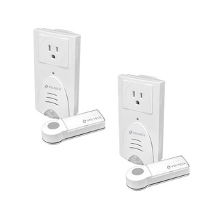 Foto 1 | Volteck 2 Pack De Timbre Inalámbrico Con Clavija Alcance 50m