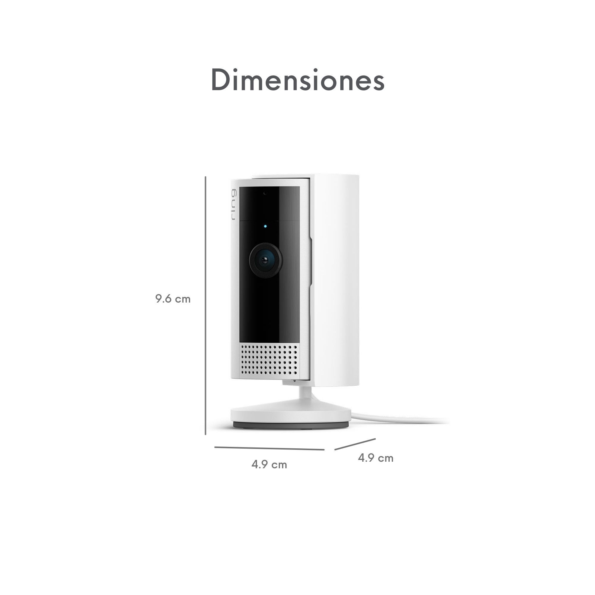 Foto 4 pulgar | Cámara de Seguridad Ring Indoor Cam Gen 2 color Blanco para Interiores