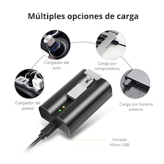 Foto 4 | Batería Recargable Ring Quick Release color Negro Fácil Extracción
