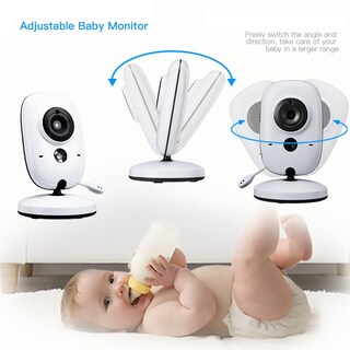 Foto 3 | Venta Internacional - Cámara de Monitoreo para Bebé con Visión Nocturna