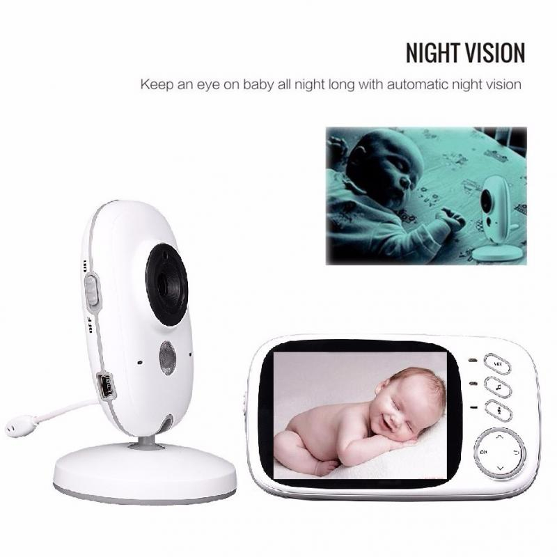 Foto 5 pulgar | Venta Internacional - Cámara de Monitoreo para Bebé con Visión Nocturna