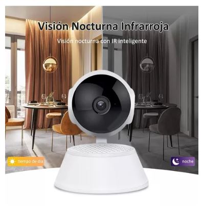 Foto 2 | Cámara de Seguridad Wünd Wifi 1080p con Alarma y Visión Nocturna