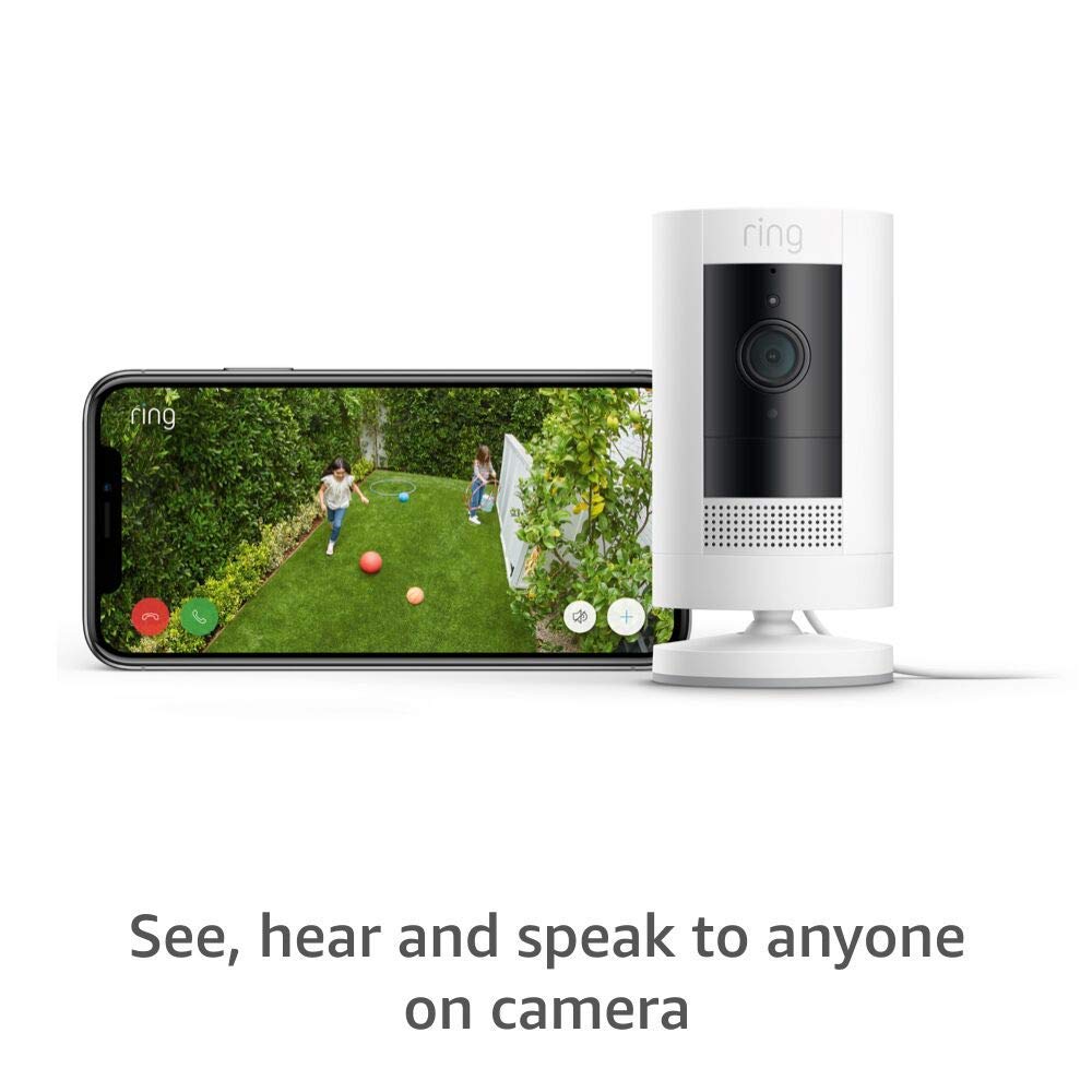 Foto 2 | Conector Stick Up Cam Plug-in para Cámara Exterior Blanco - Venta Internacional