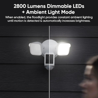 Foto 5 | Cámara de seguridad Wyze Floodlight V2 con LED de 2800 lúmenes y visión de 160° - Venta Internacional