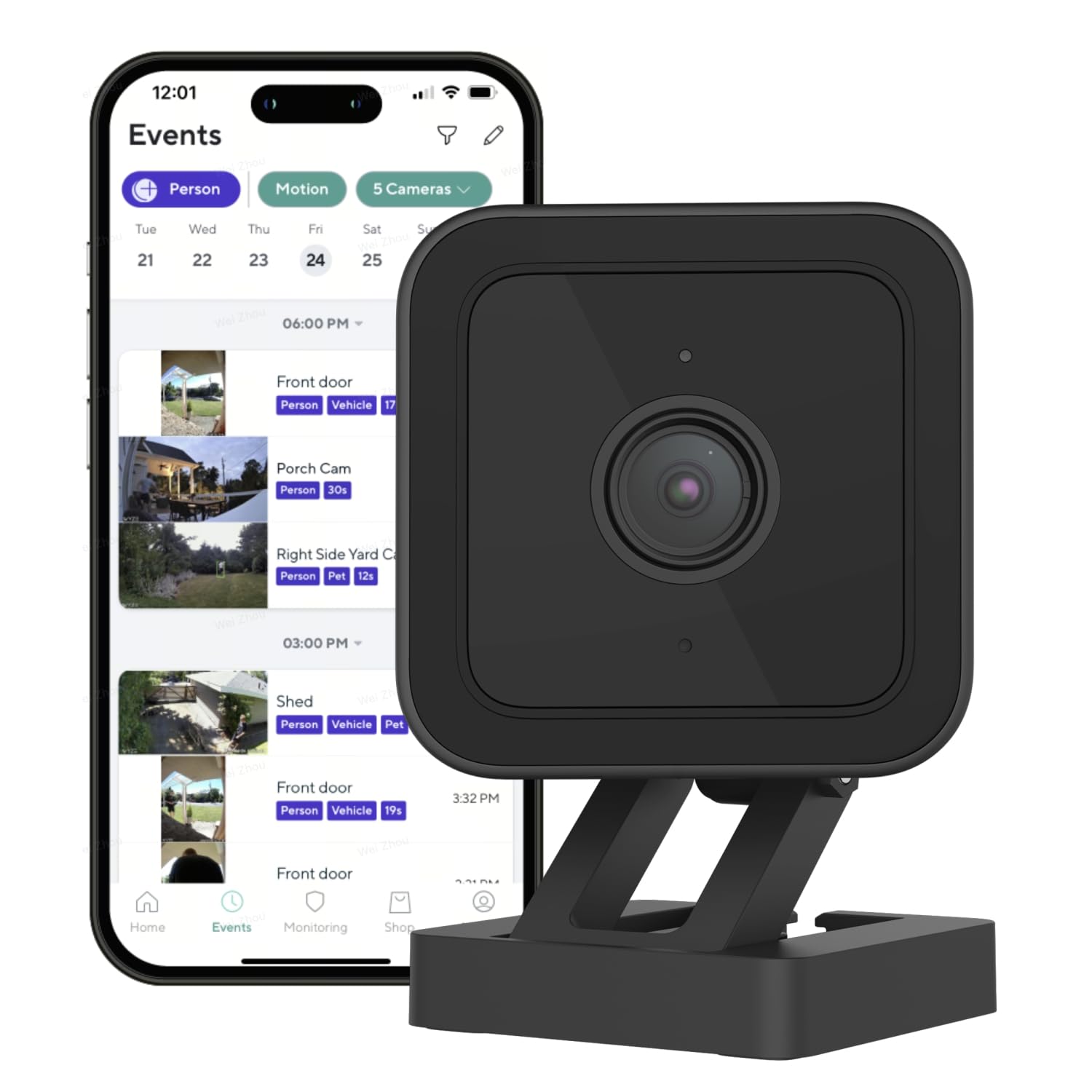 Cámara de Seguridad Wyze Cam V3 Edición Limitada Negra - Venta Internacional