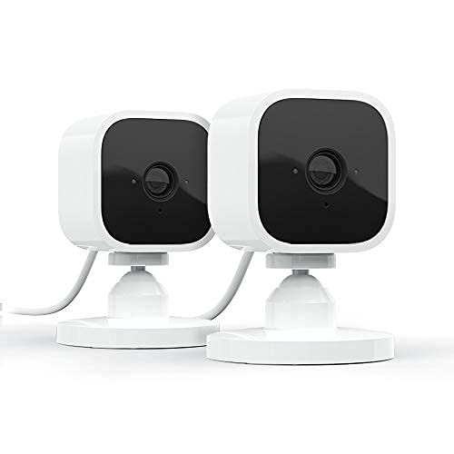 Cámara De Seguridad Blink Mini 1080p Hd Video, Paquete De 2 Unidades, Color Blanco - Venta Internacional.