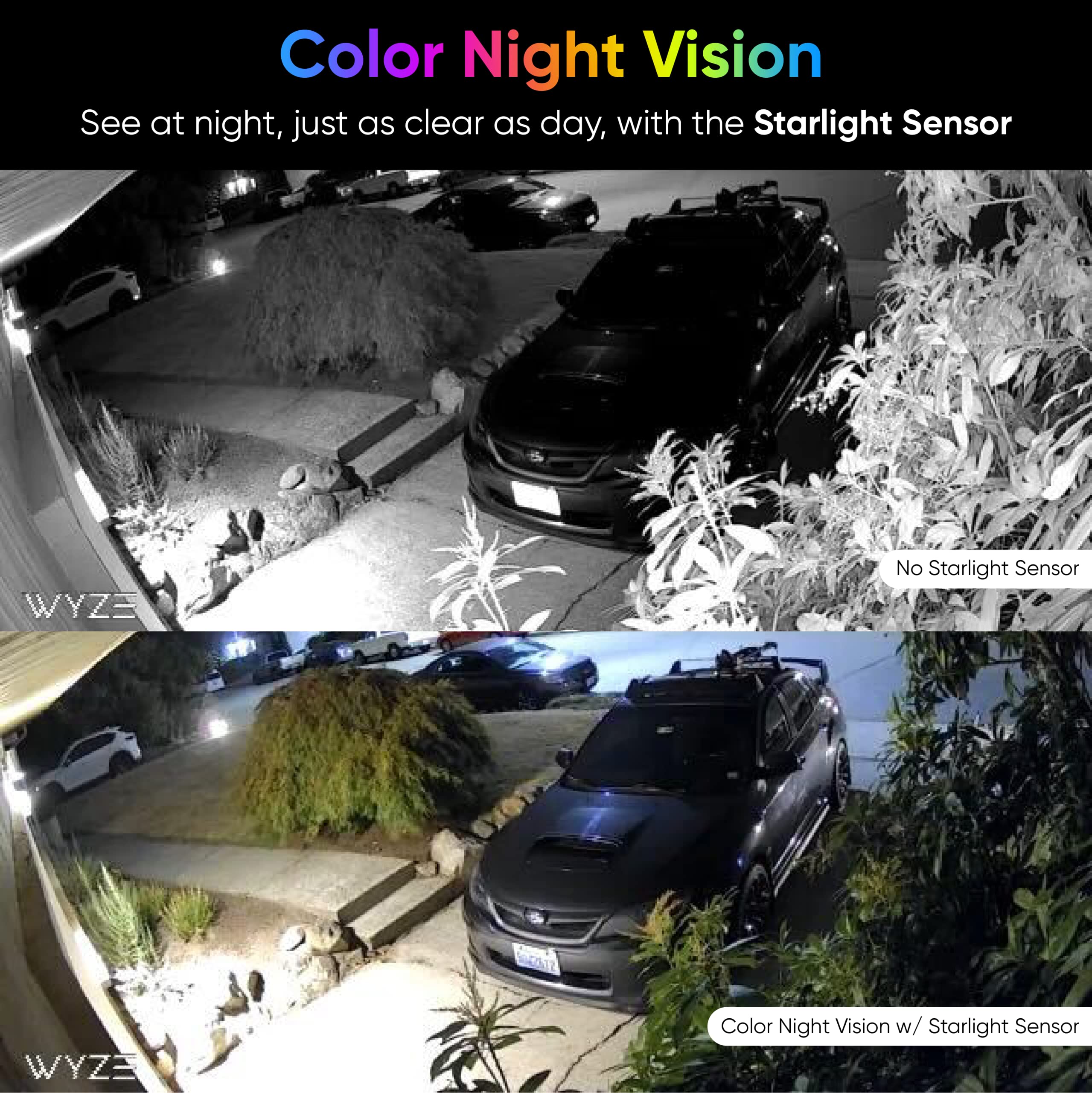 Foto 2 | Cámara De Seguridad Wyze Cam V3 Con Cable 1080p Hd Con Visión Nocturna En Color - Venta Internacional.