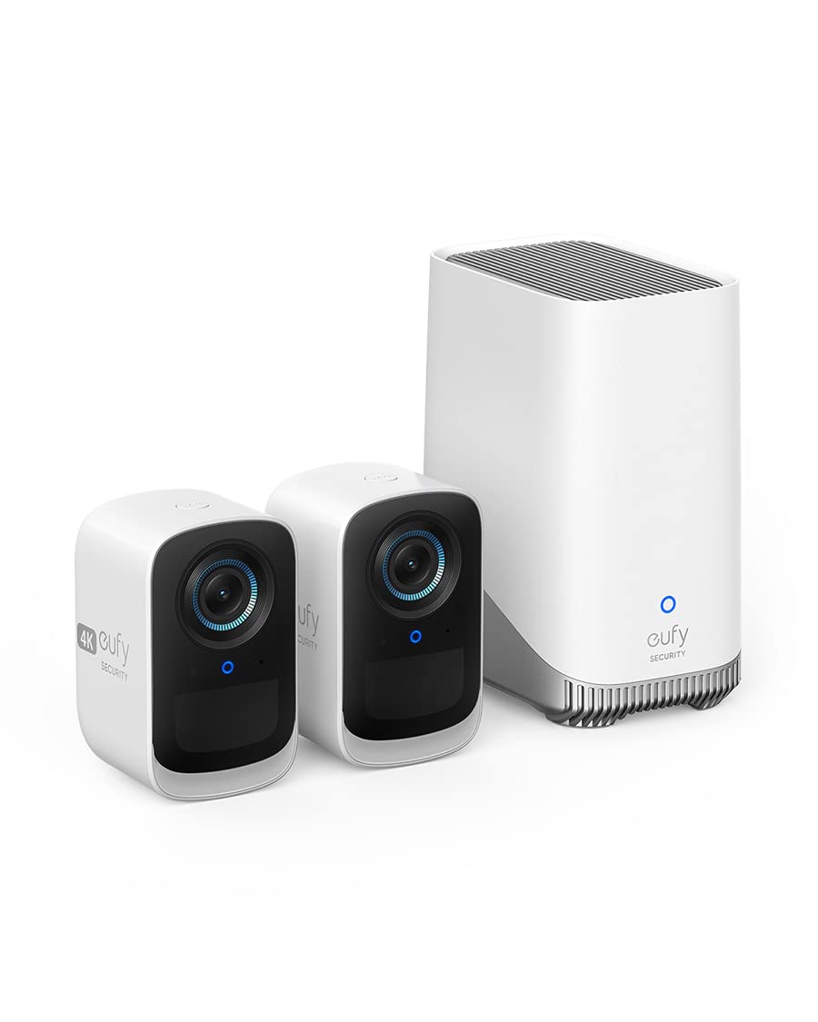 Cámara De Seguridad Eufy Security Eufycam S300 4k 2-cam Kit - Venta Internacional.