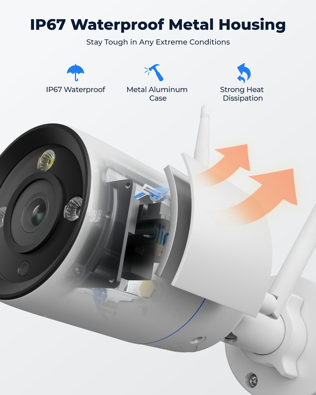 Foto 7 pulgar | Cámara De Seguridad Reolink 4k Wifi 6 Rlc-810wa Outdoor Ip67 - Venta Internacional.