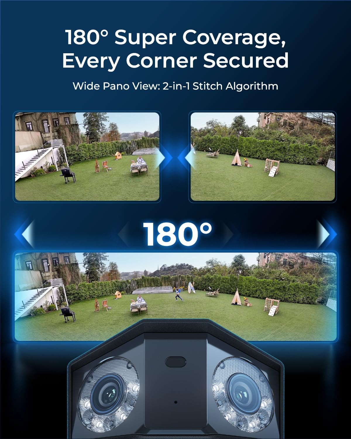Foto 4 pulgar | Cámara De Seguridad Reolink Duo 3 Poe 16mp Uhd De Doble Lente - Venta Internacional.
