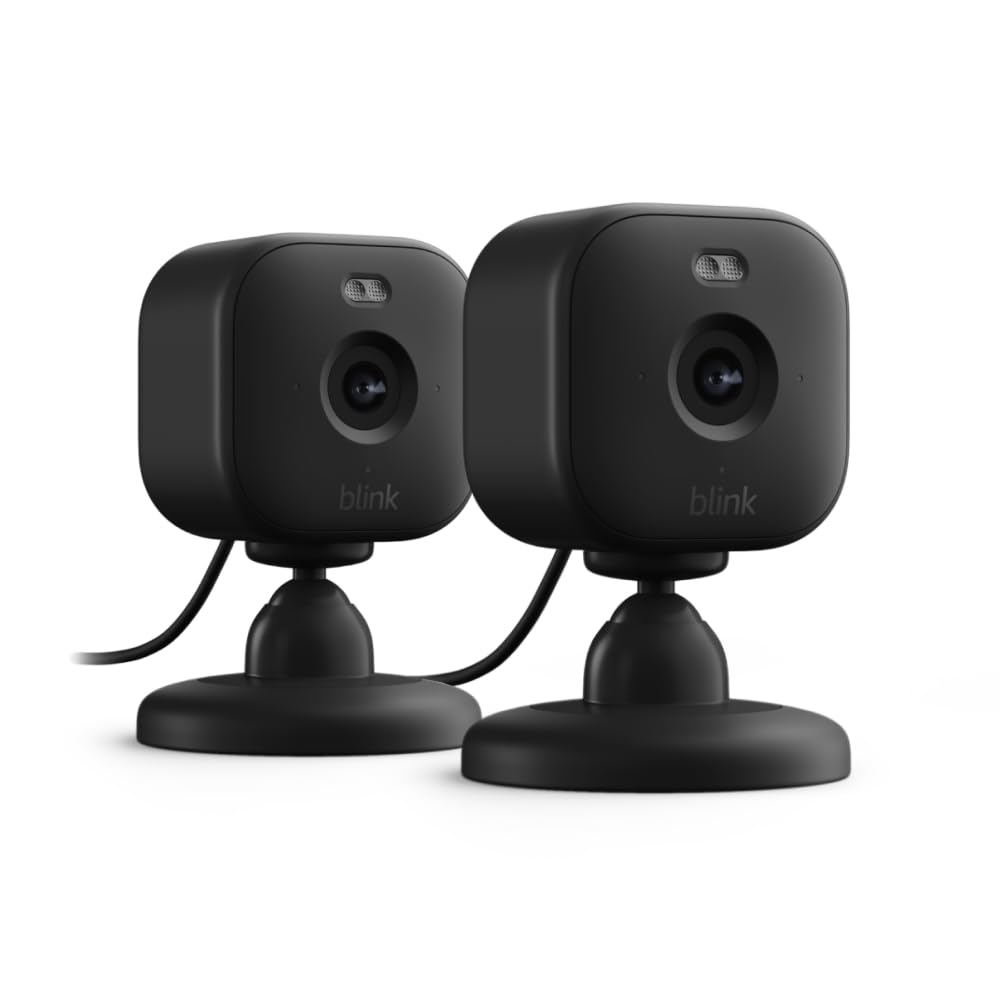Foto 2 pulgar | Cámara De Seguridad Blink Mini 2 Hd Night Vision, Paquete De 2, Negra - Venta Internacional.