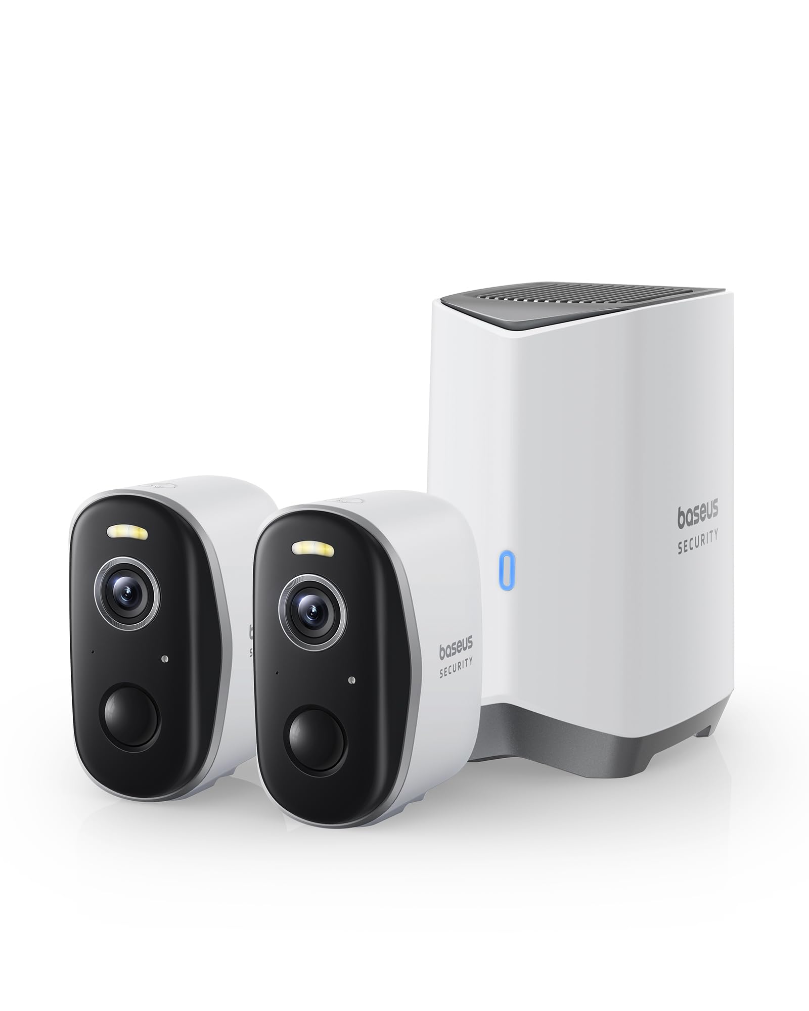 Foto 2 pulgar | Cámaras De Seguridad Baseus N1, Kit De 2 Cámaras, 2k Clarity, Batería De 210 Días - Venta Internacional.