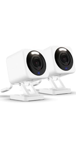 Cámara De Seguridad Wyze Cam V4 2.5k Hd Wifi Interior/exterior, Paquete De 2 - Venta Internacional.