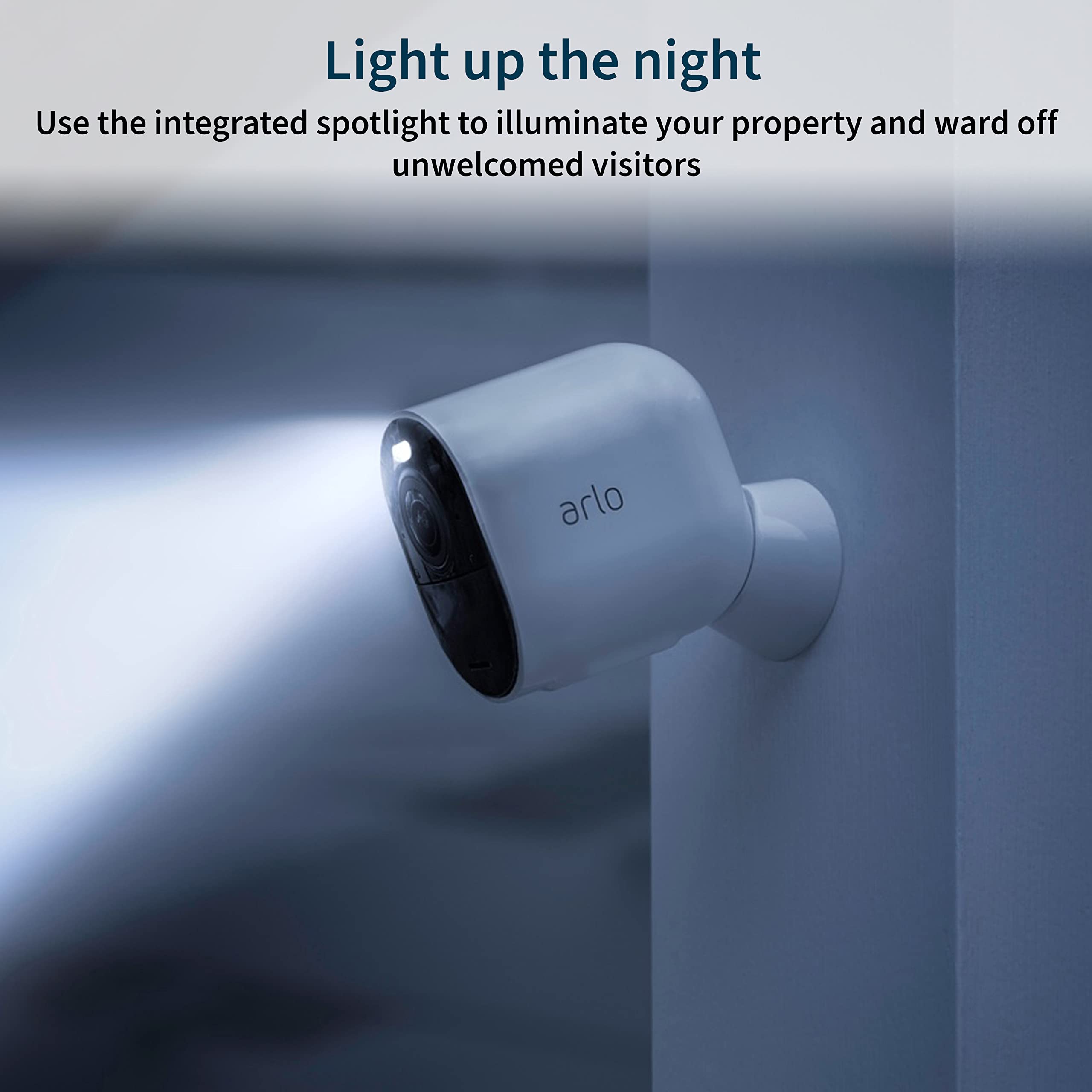 Foto 6 pulgar | Cámara De Seguridad Arlo Ultra 2 Spotlight 4k Hdr Con Audio Bidireccional - Venta Internacional.