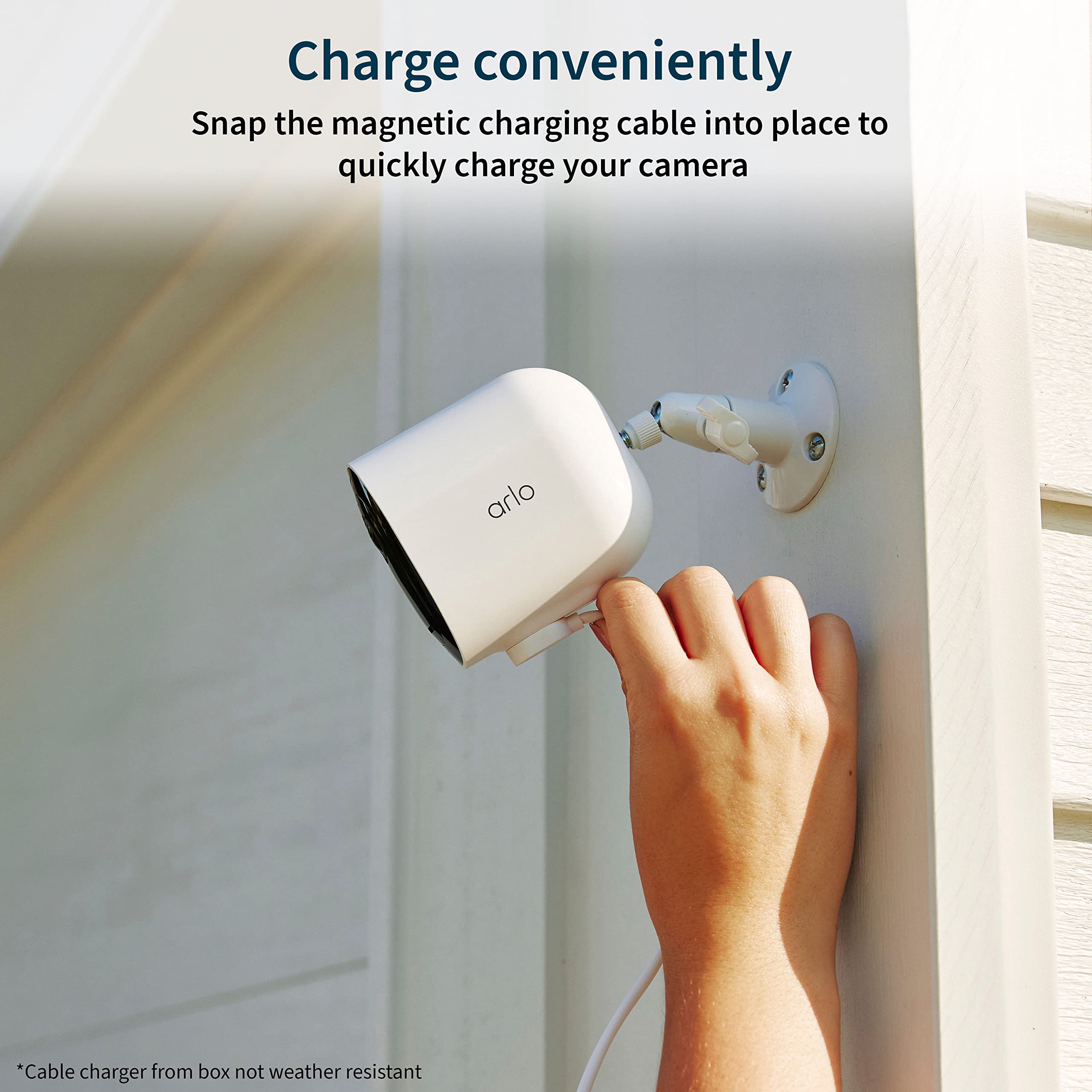 Foto 6 pulgar | Cámara De Seguridad Arlo Pro 5s 2k Spotlight Wireless, Paquete De 4 - Venta Internacional.