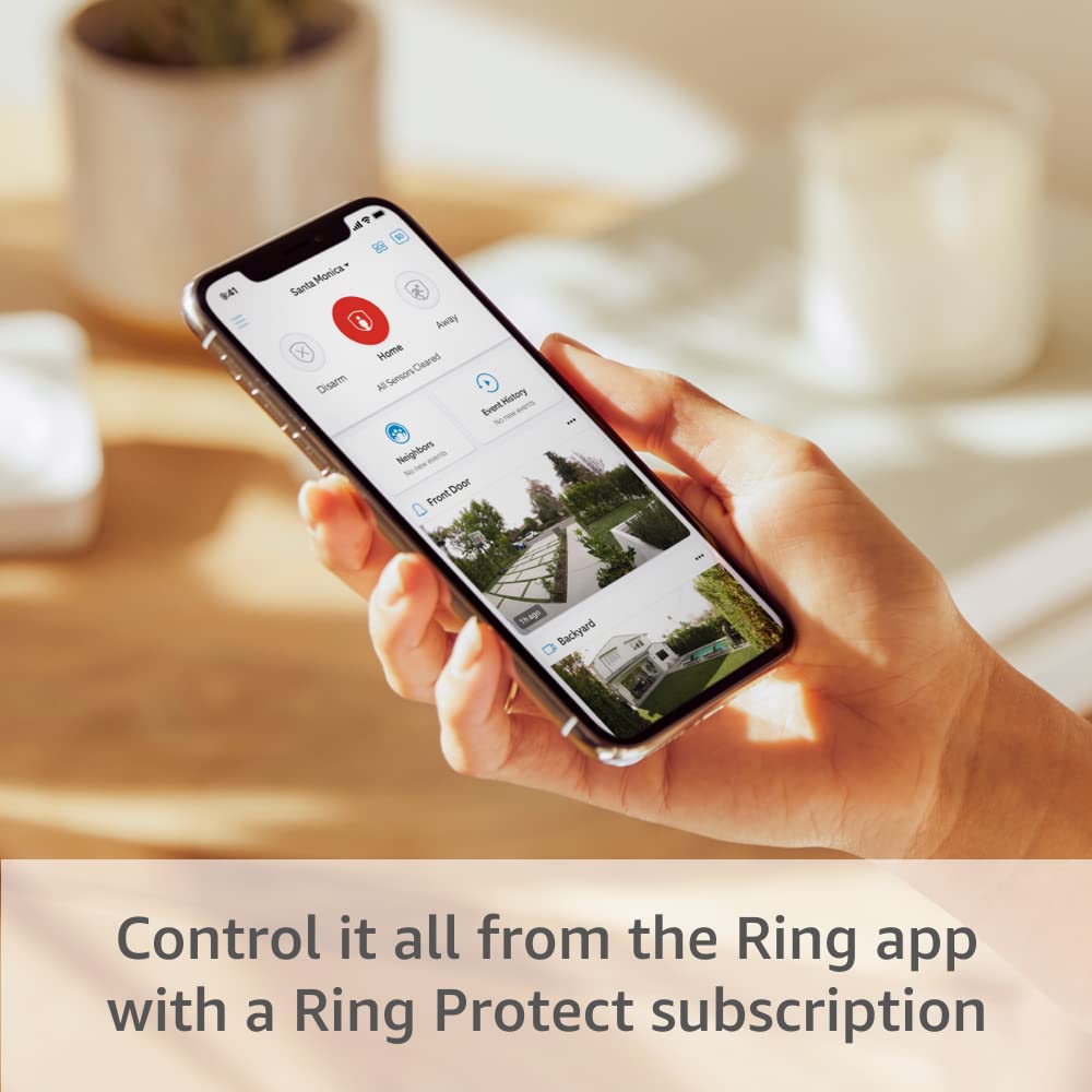Foto 4 pulgar | Sistema de Seguridad para el Hogar Kit de Alarma con Anillo 14 Piezas con Subscripción - Venta Internacional