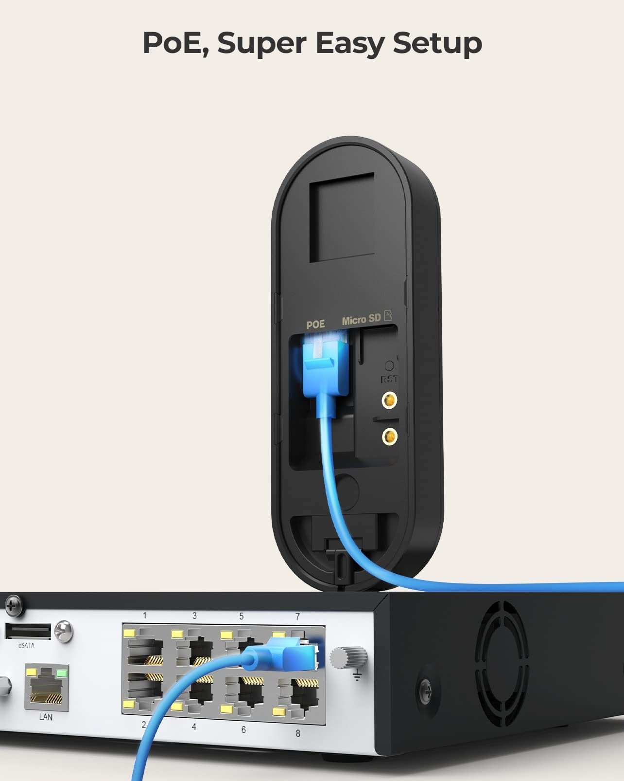 Foto 5 pulgar | Cámara Ip Reolink 2k Para Exteriores Con Timbre V2 - Venta Internacional.