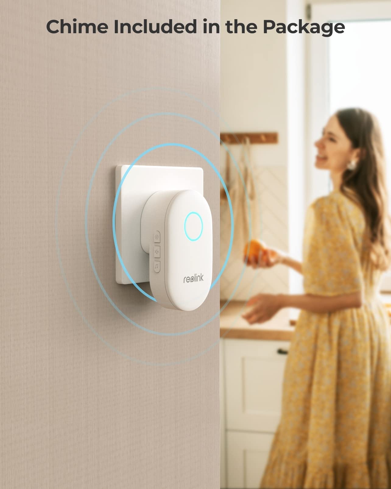 Foto 8 pulgar | Cámara Ip Reolink 2k Para Exteriores Con Timbre V2 - Venta Internacional.