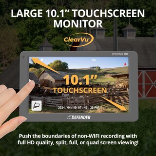 Foto 2 | Sistema De Cámara De Seguridad Inalámbrica Defender Phoenix Hd Con Pantalla Táctil De 10.1 Pulgadas - Venta Interna