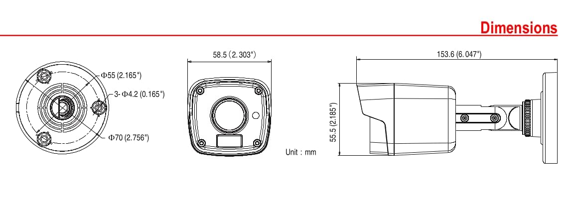 Foto 5 pulgar | Cámara Analógica Hikvision Ds-2ce16d7t-it 2mp Hd-tvi Con Lente De 3.6 Mm - Venta Internacional.
