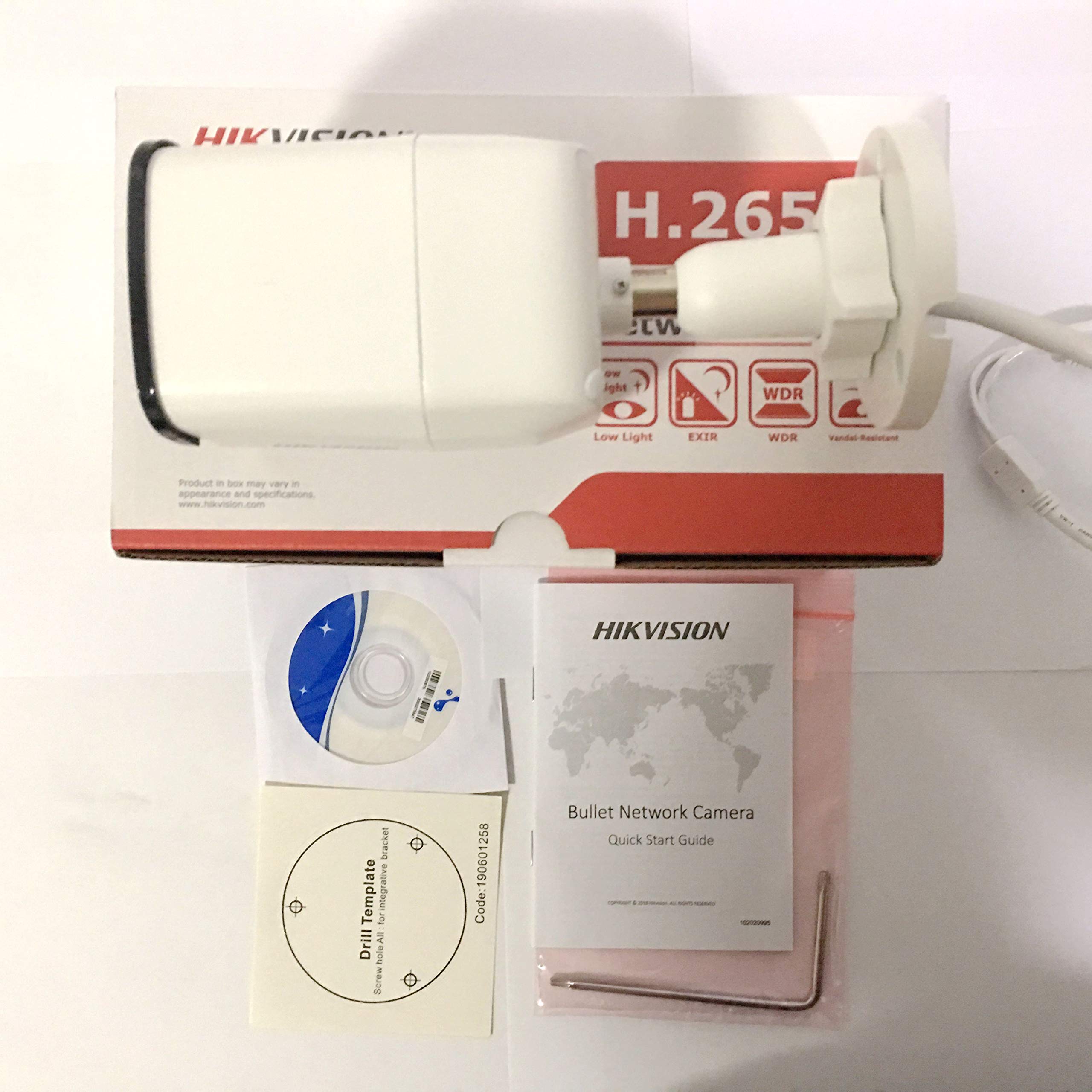Foto 6 pulgar | Cámara de Seguridad Hikvision Blanca-Venta Internacional