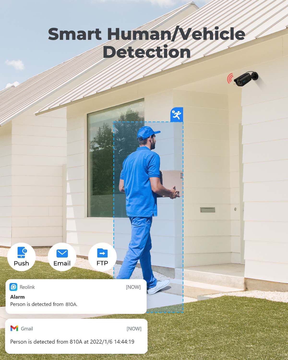 Foto 4 pulgar | Cámara de Seguridad Reolink 4k/8mp Bullet Poe Ip Rlc-810a  - Venta Internacional