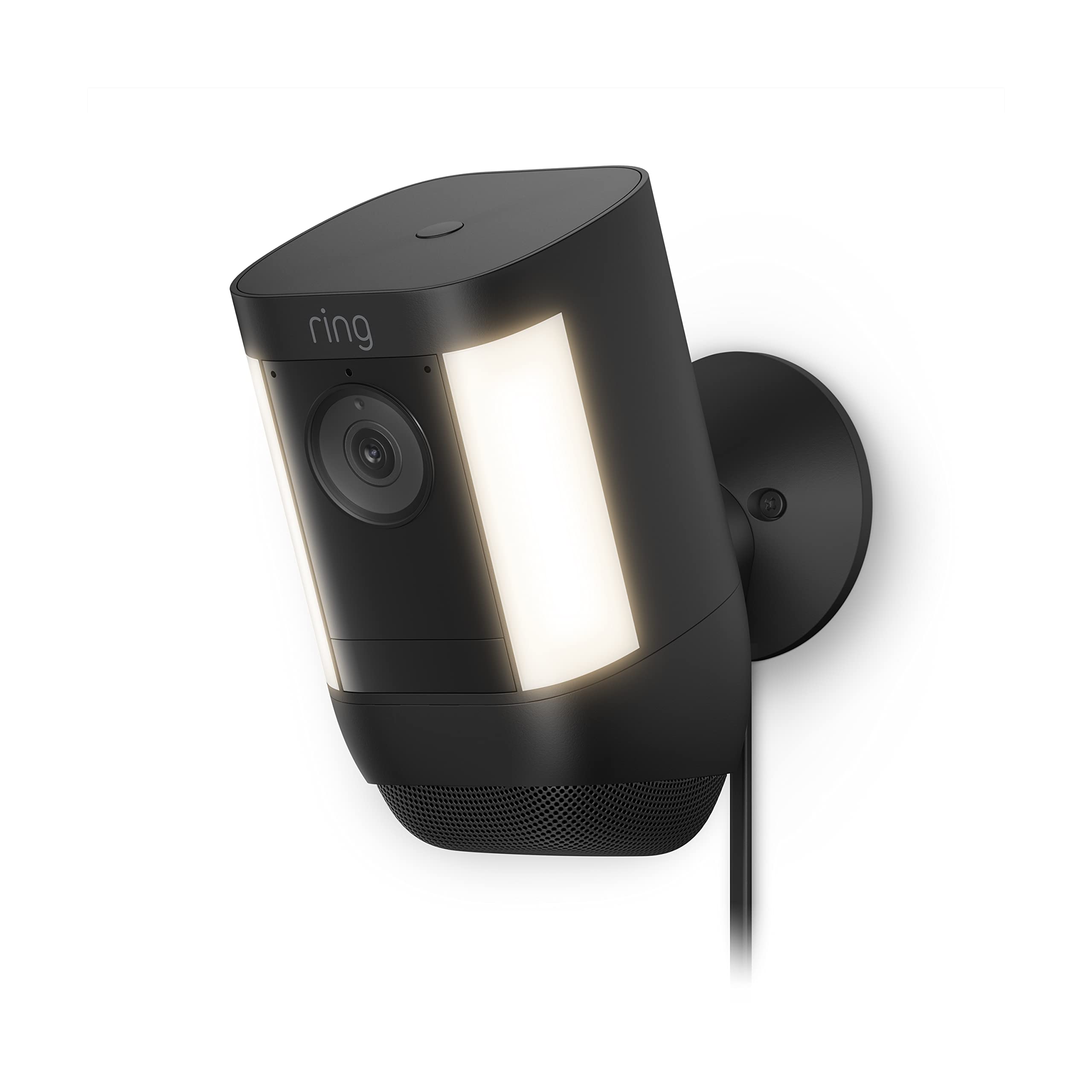 Cámara De Seguridad Ring Spotlight Cam Pro Plug-in Black 2022 - Venta Internacional.