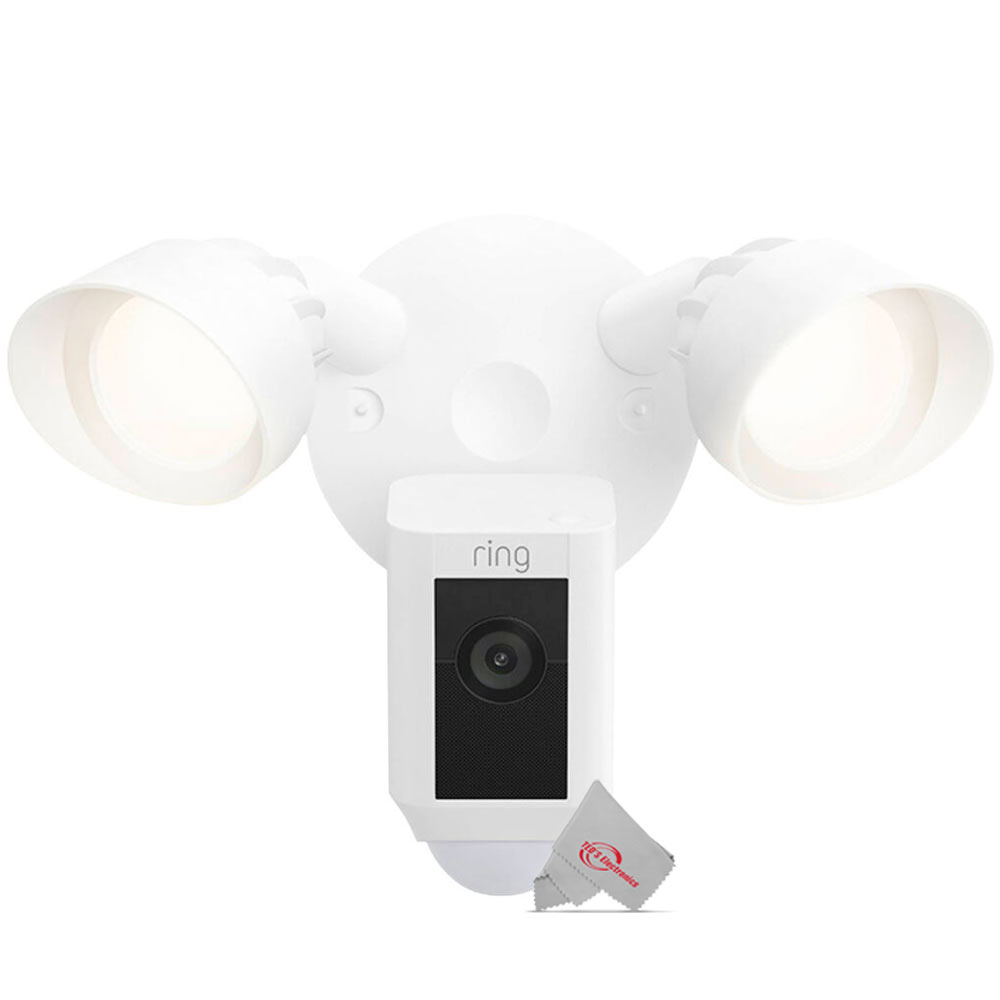 Foto 3 pulgar | Cámara De Seguridad Ring Floodlight Cam Wired Plus 1080p Hd - Venta Internacional.