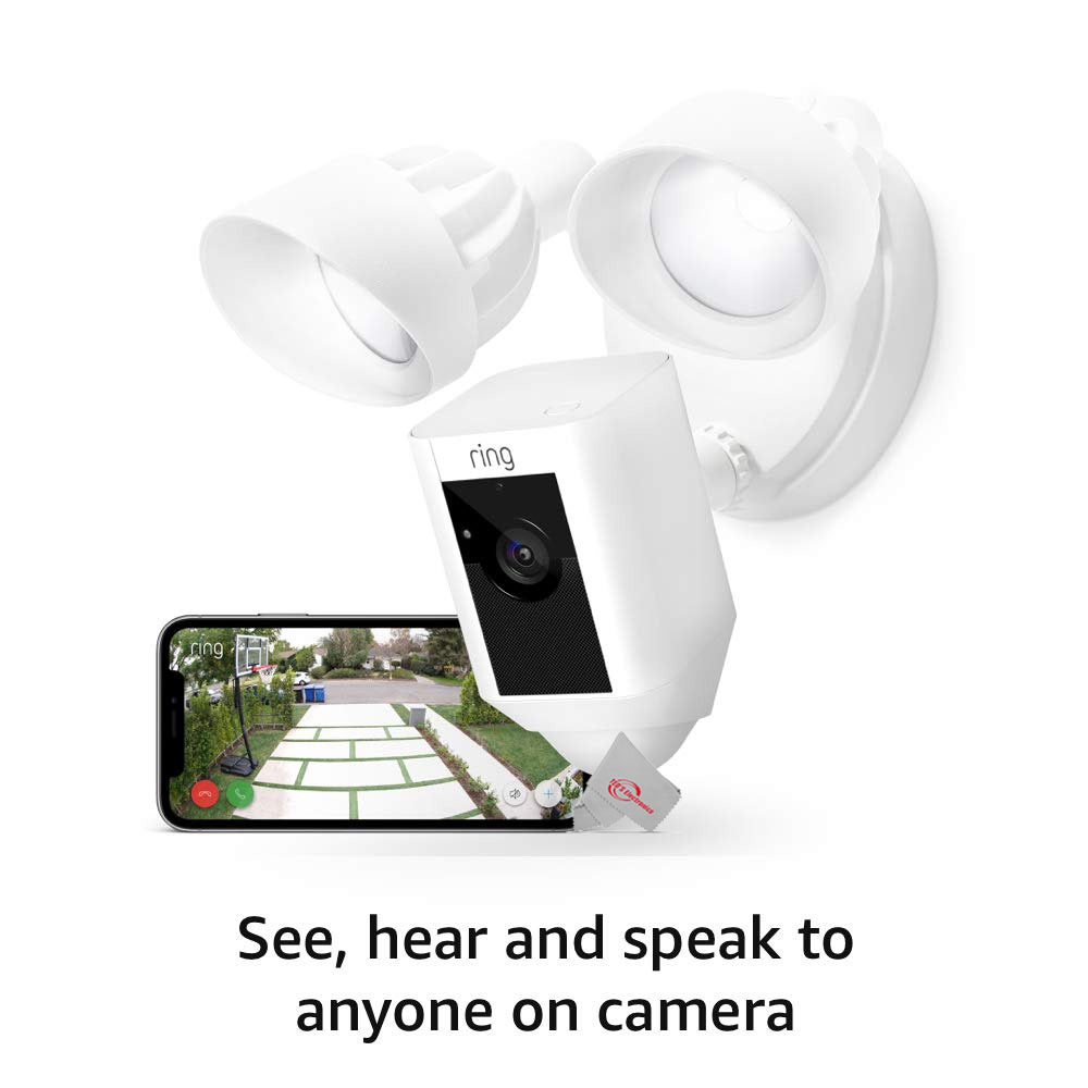 Foto 4 pulgar | Cámara De Seguridad Ring Floodlight Cam Wired Plus 1080p Hd - Venta Internacional.