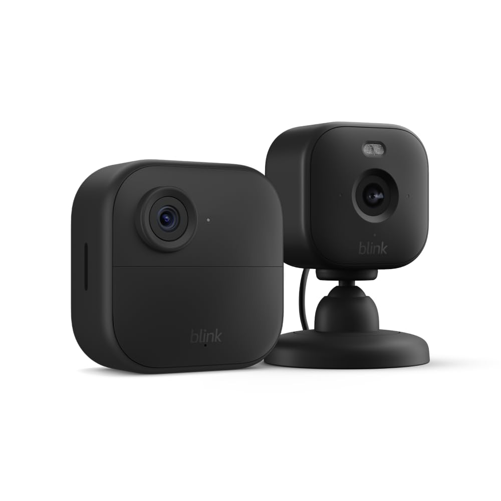 Sistema De Cámara De Seguridad Inteligente Blink Outdoor 4 + Blink Mini 2 - Venta Internacional.