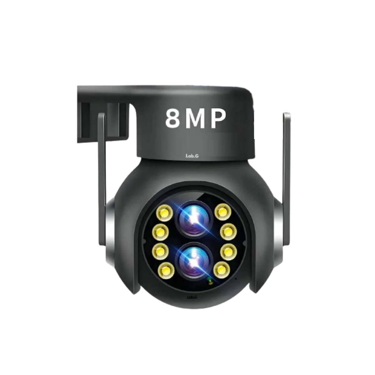 Foto 2 pulgar | Cámara Seguridad Wifi 4mp Dual Lente Zoom Óptico 15x Lab.g Negro