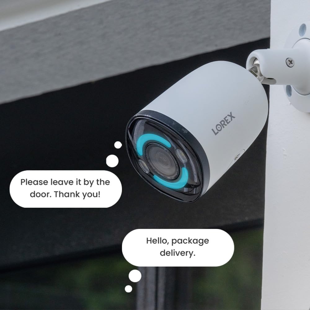 Foto 5 pulgar | Cámara De Seguridad Lorex H30-4k+ 12 Mp Con Cable Ip Bullet Con Luz - Venta Internacional.