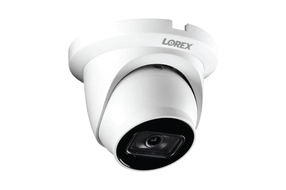 Cámara De Seguridad Lorex 4k 8mp Ip Metal Dome Poe Blanca - Venta Internacional. $3,479