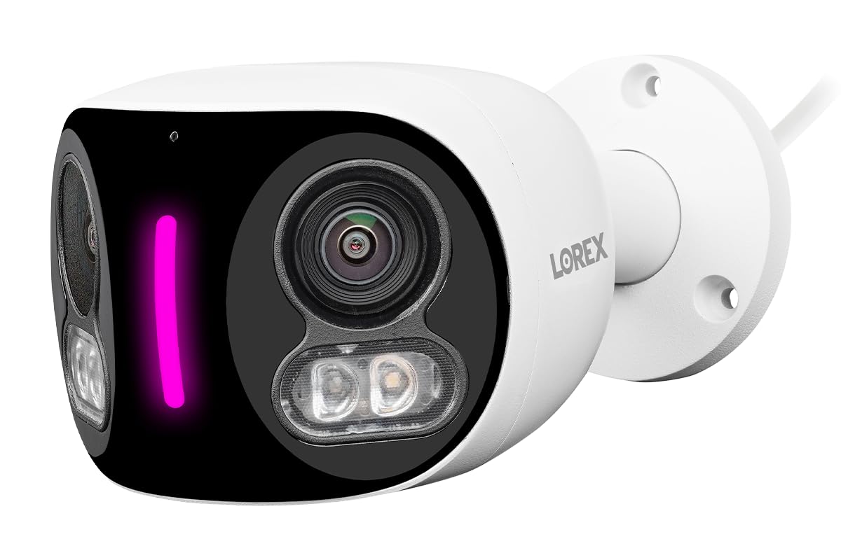 Foto 3 pulgar | Cámara De Seguridad Lorex 4k 8mp Ip Con Cable De Doble Lente Para Exteriores - Venta Internacional.