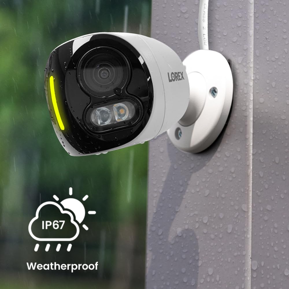 Foto 5 pulgar | Cámara De Seguridad Lorex 4k 8mp Ip Con Cable De Doble Lente Para Exteriores - Venta Internacional.
