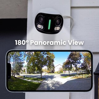Foto 5 | Cámara De Seguridad Lorex 4k 8mp Ip Con Cable De Doble Lente Para Exteriores - Venta Internacional.