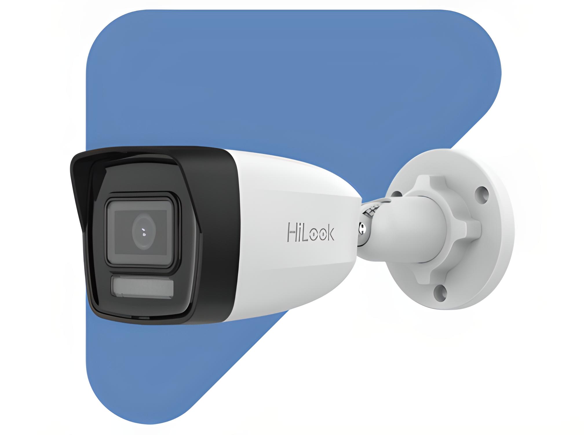 Foto 4 pulgar | Cámara de Seguridad Hilok by Hikvision IPC-B120HA-U Blanca