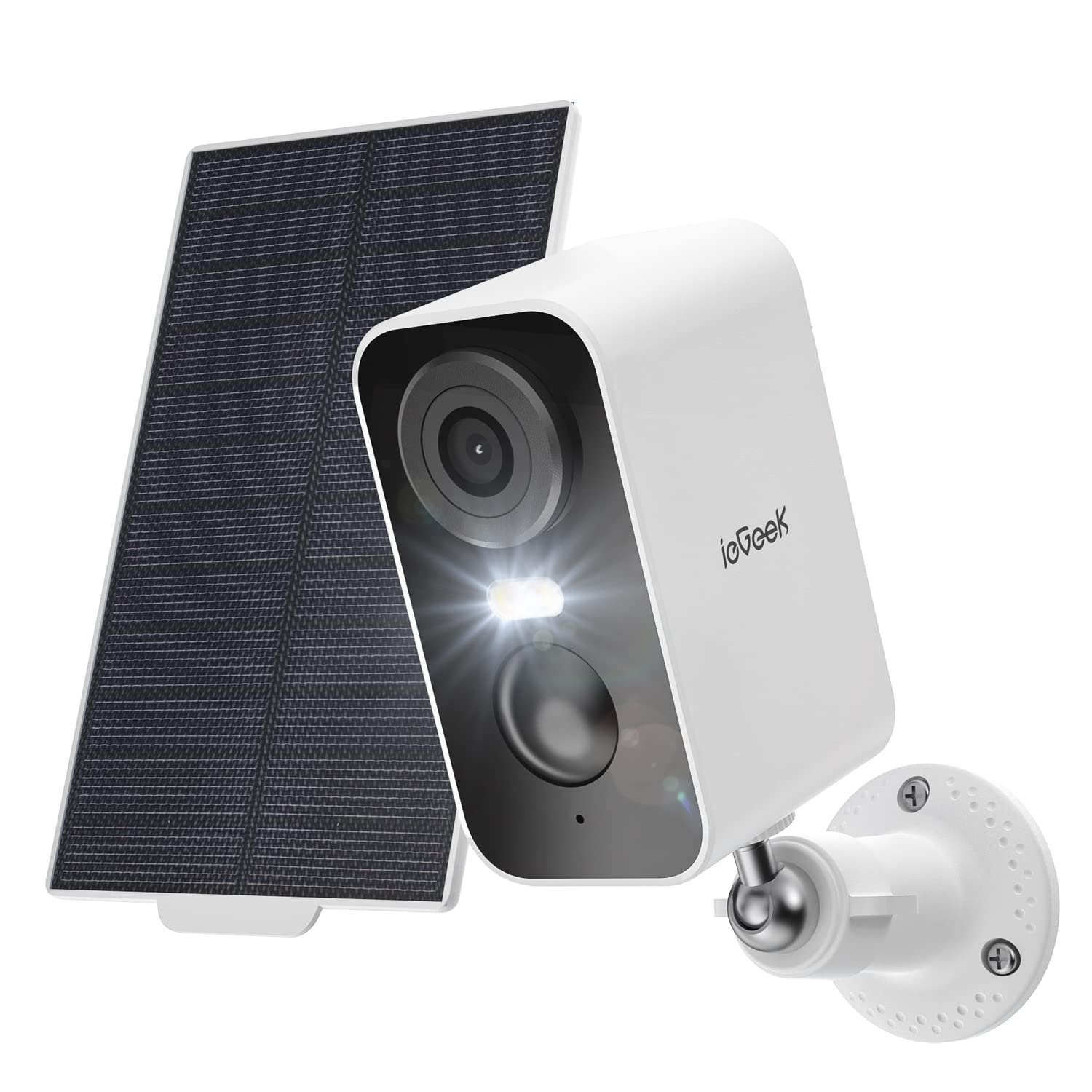 Foto 2 pulgar | Cámara De Seguridad Iegeek Solar Wireless 2k Wifi Alexa 2-way Talk - Venta Internacional.