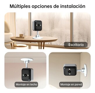 Foto 3 | Cámaras De Seguridad Wifi 3mp Resistencia Agua Blanco
