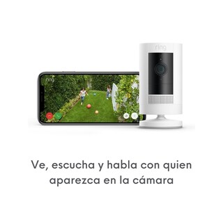 Foto 4 | Cámara de Seguridad Inalámbrica Ring Stick Up Cam Gen 3 color Blanco con Batería para Interior/Exterior