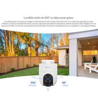Foto 5 | Camara Ptz Wifi Cobertura 360° Vision Nocturna A Color Full Hd Ezviz
