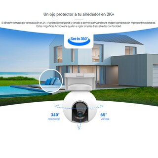 Foto 5 | Camara Ptz 2k Wifi Con Bateria Recargable Ezviz 360° Visión Nocturna A Color