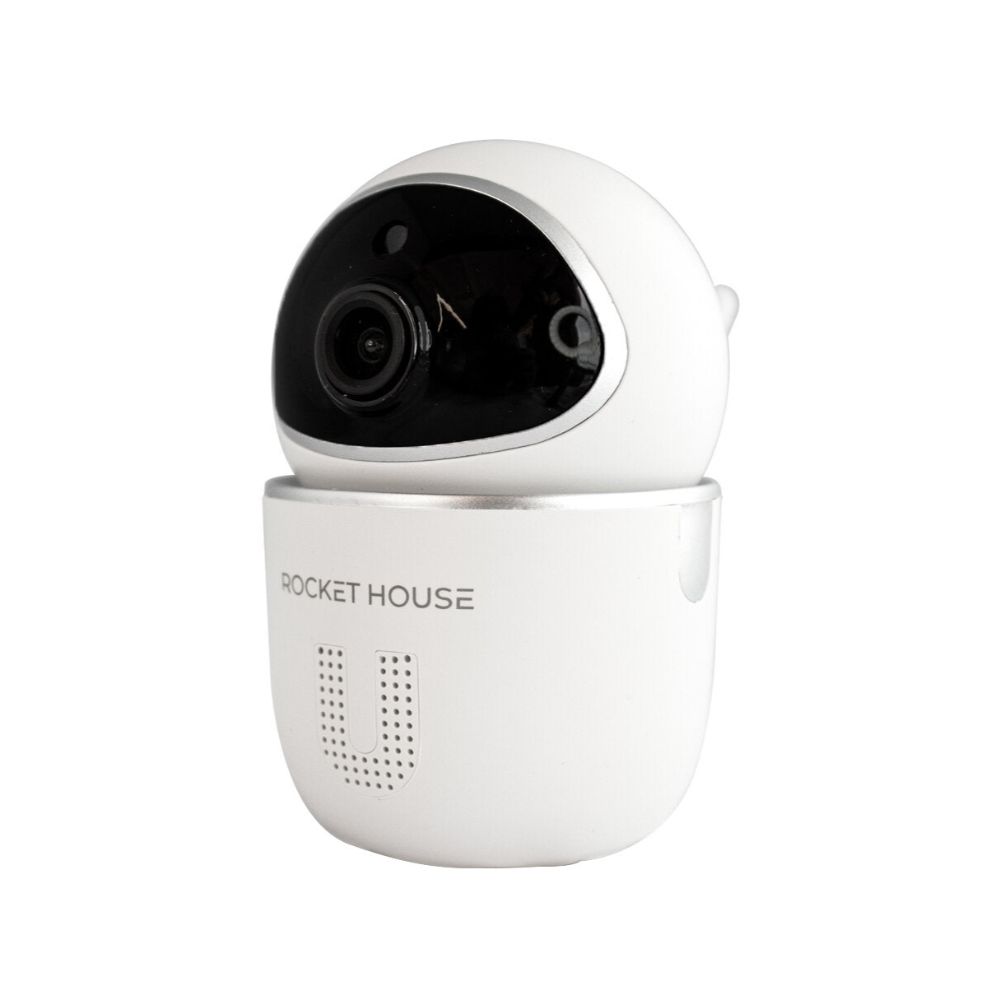 Foto 4 pulgar | Cámara Smart Wifi Rocket House Cheetah Blanca para Interiores 1080p Full HD