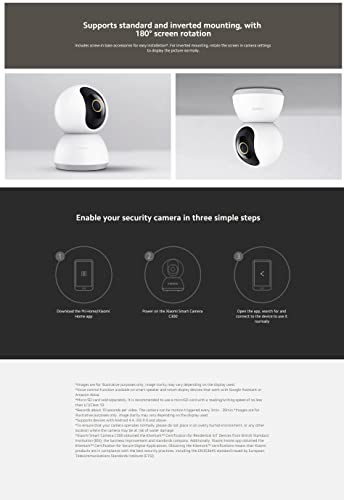 Foto 9 pulgar | Venta Internacional - Cámara De Seguridad Xiaomi Smart Camera C300 Indoor Cam 2k